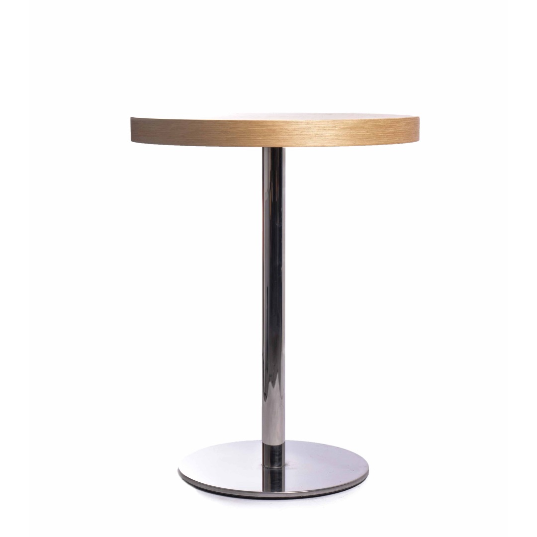 TABLE CHENE INOX